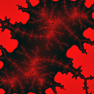 Julia fractal met complexe constante