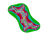 Julia set, c = 0,9 i